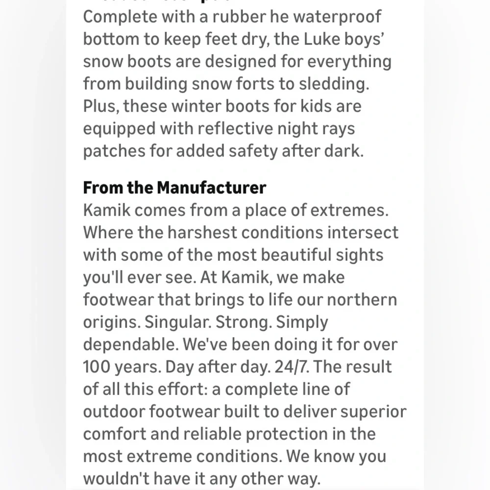 Kamick kimbots waterproof